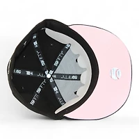 New York Yankees Black "DPM Stock Pack" 1996 World Series Patch Pink UV Era 59Fifty Fitted Hat