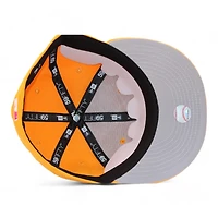 New York Yankees Gold "DPM Stock Pack" 1998 World Series Patch Gray UV Era 59Fifty Fitted Hat