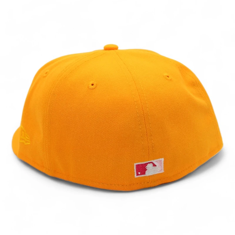 New York Yankees Gold "DPM Stock Pack" 1998 World Series Patch Gray UV Era 59Fifty Fitted Hat