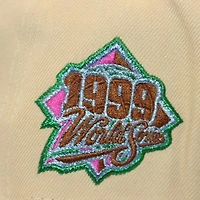 New York Yankees Vegas Gold and Tan "Shortshooter Pack" 1999 World Series Patch Green UV Era 59Fifty Fitted Hat