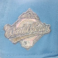 New York Yankees Sky Blue "DPM Stock Pack" 1996 World Series Patch Pink UV Era 59Fifty Fitted Hat