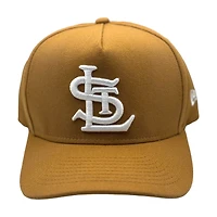 St. Louis Cardinals Brown New Era A-Frame Snapback Hat