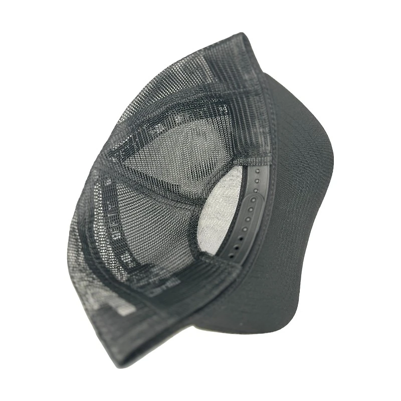 New York Yankees Black and White Mesh Back New Era A-Frame Snapback Hat