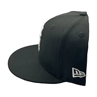 St. Louis Cardinals Black and White Upside Down STL New Era 9FIFTY Snapback Hat