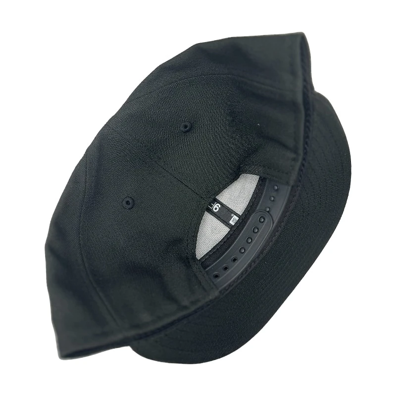 St. Louis Cardinals Black and White Upside Down STL New Era 9FIFTY Snapback Hat