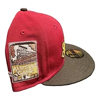 San Francisco Giants Warm Wine and Black 2007 ASG Patch Gray UV New Era 59FIFTY Fitted Hat