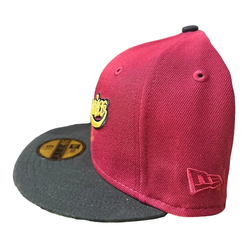 San Francisco Giants Warm Wine and Black 2007 ASG Patch Gray UV New Era 59FIFTY Fitted Hat