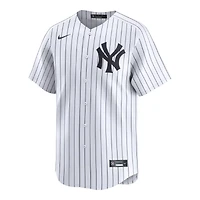 New York Yankees Aaron Judge No Name Nike White Home Limited Player Jersey