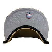 Kids Los Angeles Dodgers Khaki Brown and White New Era 9FIFTY Snapback Hat