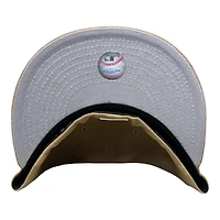 Kids Los Angeles Dodgers Khaki Brown New Era 59FIFTY Fitted Hat