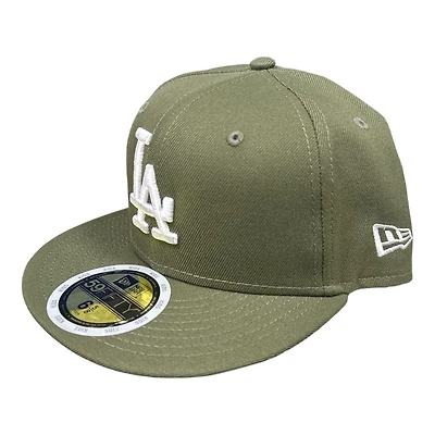Kids Los Angeles Dodgers Olive Green New Era 59FIFTY Fitted Hat