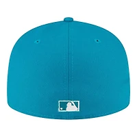 Seattle Mariners Aqua City Flag Hat Clip New Era 59FIFTY Fitted
