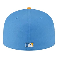 New York Mets Light Blue City Flag Hat Clip Era 59FIFTY Fitted