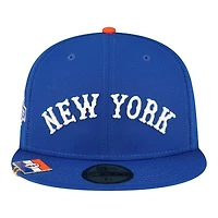 New York Yankees Royal Blue City Flag Hat Clip Era 59FIFTY Fitted