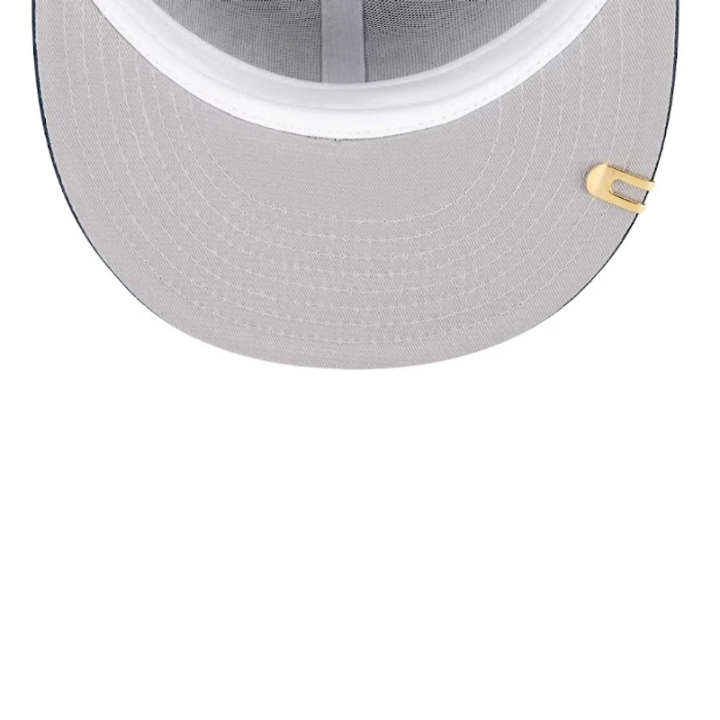 Milwaukee Brewers Blue City Flag Hat Clip New Era 59FIFTY Fitted