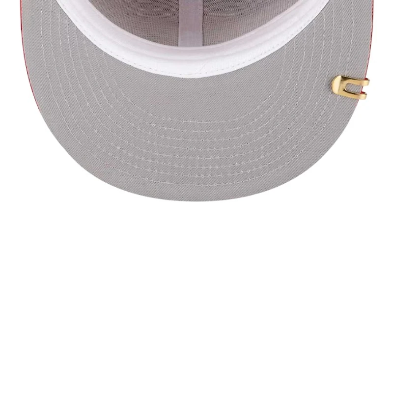 Los Angeles Dodgers Red City Flag Hat Clip New Era 59FIFTY Fitted