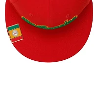 Los Angeles Dodgers Red City Flag Hat Clip New Era 59FIFTY Fitted