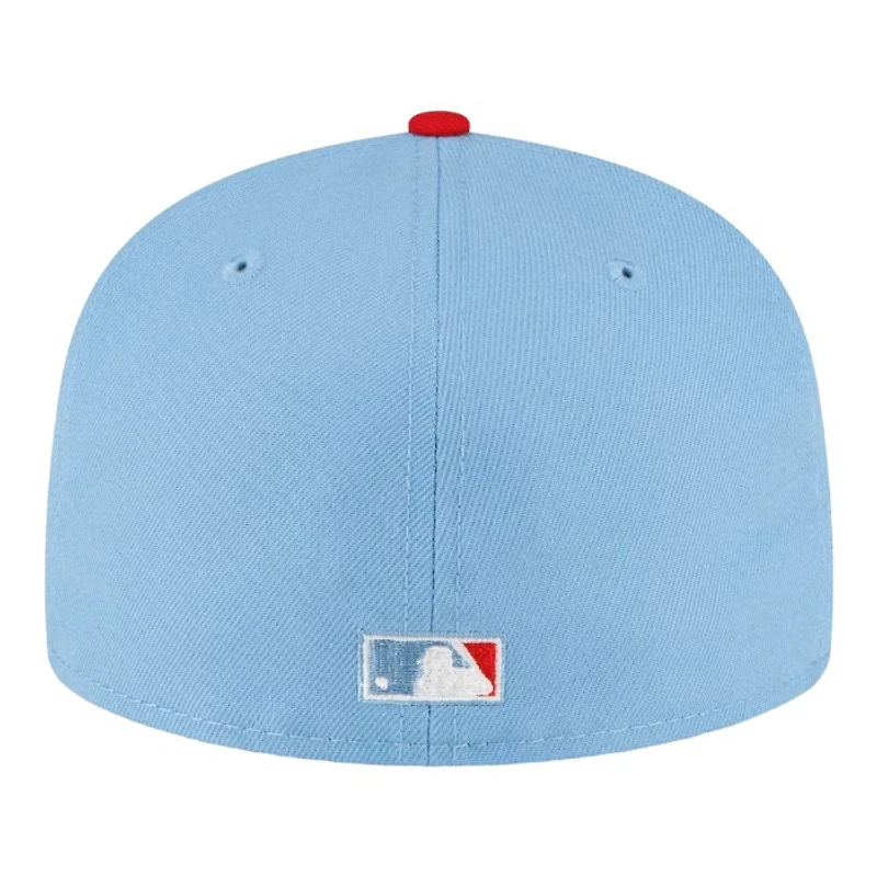 Chicago Cubs Light Blue City Flag Hat Clip New Era 59FIFTY Fitted