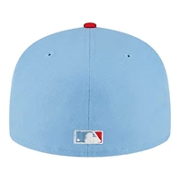 Chicago Cubs Light Blue City Flag Hat Clip New Era 59FIFTY Fitted