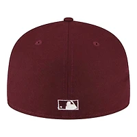 Arizona Diamondbacks Maroon City Flag Hat Clip New Era 59FIFTY Fitted