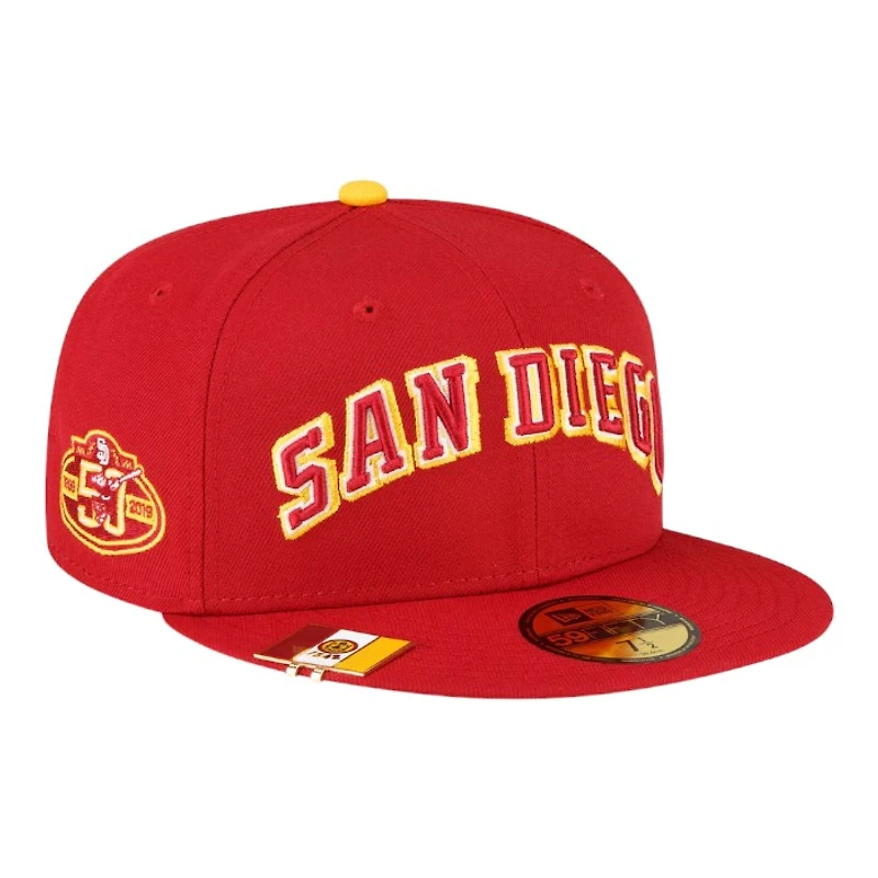 San Diego Padres City Flag Hat Clip New Era 59FIFTY Fitted