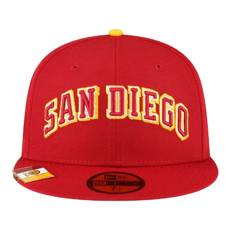 San Diego Padres City Flag Hat Clip New Era 59FIFTY Fitted