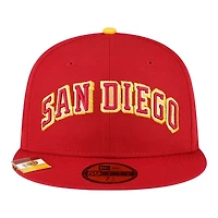 San Diego Padres City Flag Hat Clip New Era 59FIFTY Fitted