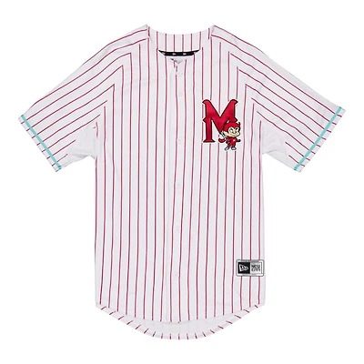 Diablos Rojos Del Mexico Liga Mexicana de Beisbol New Era White Home Jersey