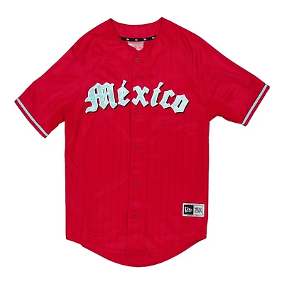 Diablos Rojos Del Mexico Liga Mexicana de Beisbol New Era Red Away Jersey