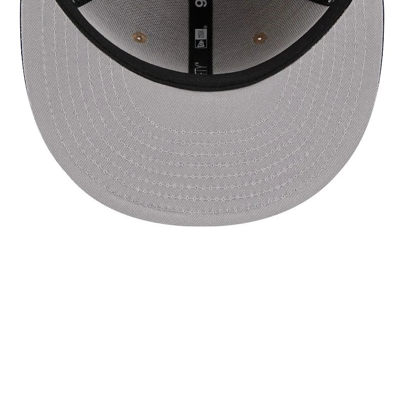 Denver Nuggets Brown and Navy 2024 Draft NBA New Era 9FIFTY Snapback Hat