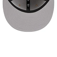 Denver Nuggets Brown and Navy 2024 Draft NBA New Era 9FIFTY Snapback Hat