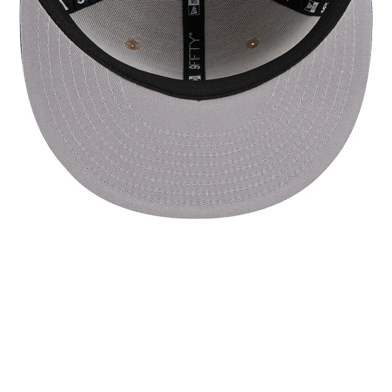 Golden State Warriors Brown and Royal Blue 2024 Draft NBA New Era 9FIFTY Snapback Hat