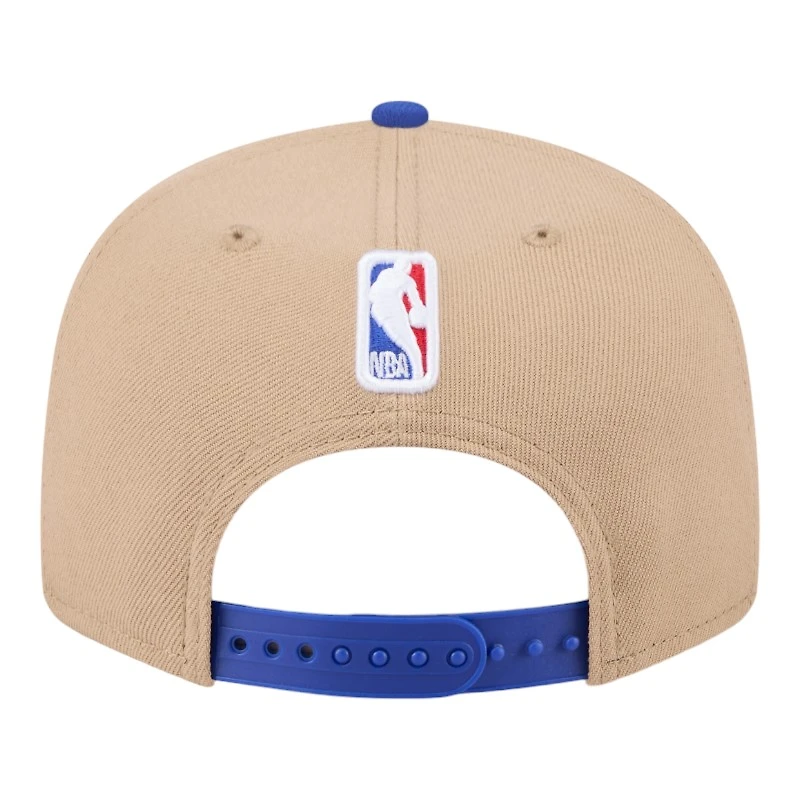 Golden State Warriors Brown and Royal Blue 2024 Draft NBA New Era 9FIFTY Snapback Hat