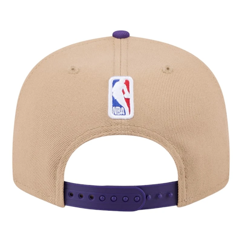 Los Angeles Lakers Brown and Purple 2024 Draft NBA New Era 9FIFTY Snapback Hat