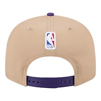 Los Angeles Lakers Brown and Purple 2024 Draft NBA New Era 9FIFTY Snapback Hat