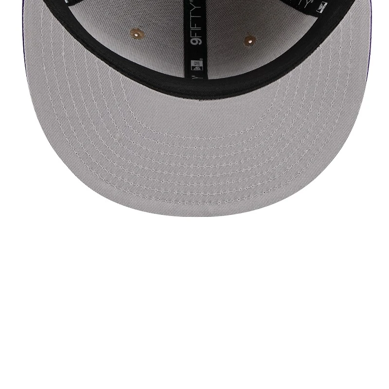 Los Angeles Lakers Brown and Purple 2024 Draft NBA New Era 9FIFTY Snapback Hat
