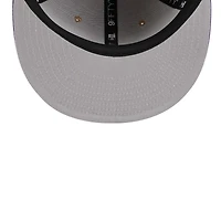 Los Angeles Lakers Brown and Purple 2024 Draft NBA New Era 9FIFTY Snapback Hat