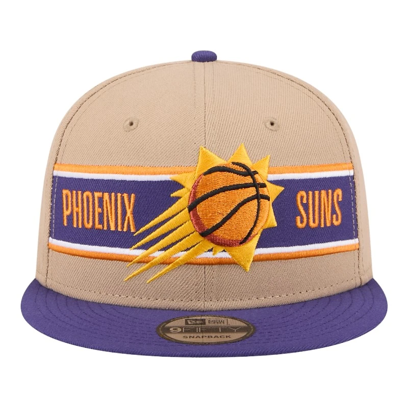 Phoenix Suns Brown and Purple 2024 Draft NBA New Era 9FIFTY Snapback Hat
