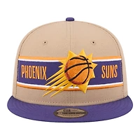 Phoenix Suns Brown and Purple 2024 Draft NBA New Era 9FIFTY Snapback Hat