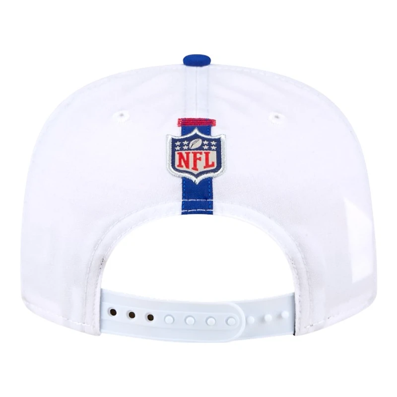 Buffalo Bills White and Royal Blue Golfer New Era Snapback Hat