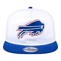 Buffalo Bills White and Royal Blue Golfer New Era Snapback Hat