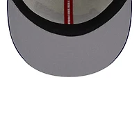 Atlanta Braves Chrome White Big League Chew Original New Era 59FIFTY Fitted Hat