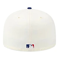 Atlanta Braves Chrome White Big League Chew Original New Era 59FIFTY Fitted Hat