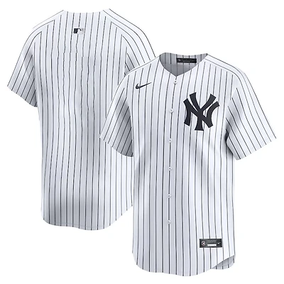New York Yankees Blank Nike White Home Limited Player Jersey