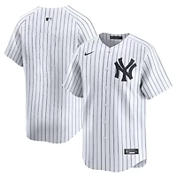 New York Yankees Blank Nike White Home Limited Player Jersey