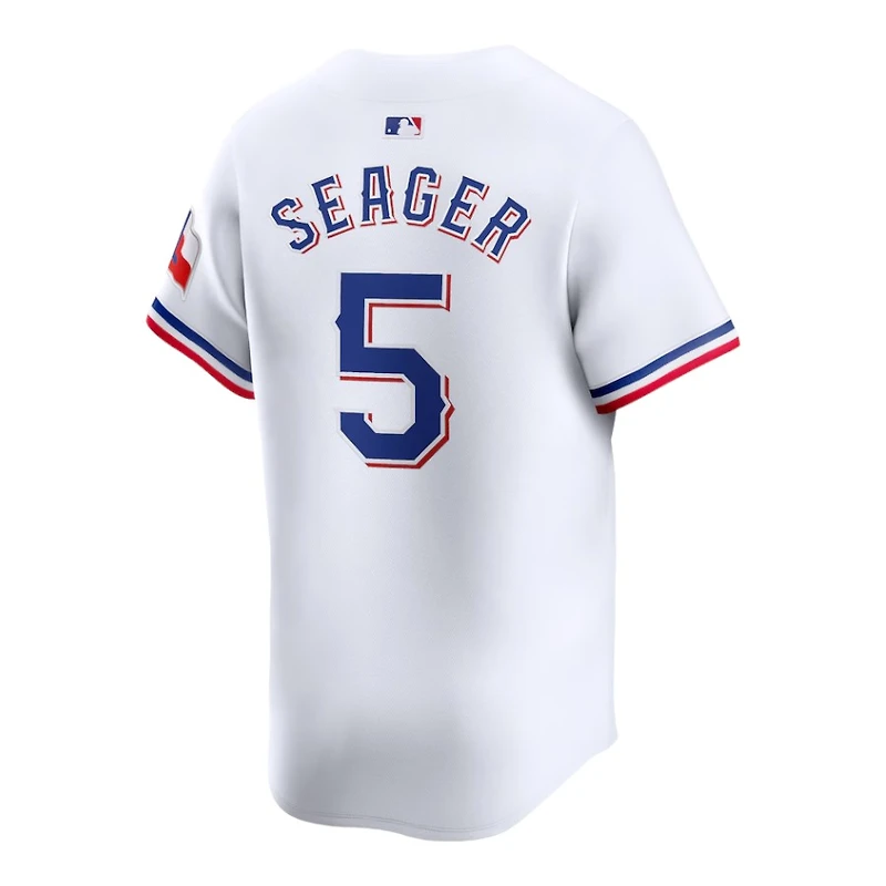 Texas Rangers Corey Seager Nike White Home Limited Player Jersey