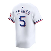 Texas Rangers Corey Seager Nike White Home Limited Player Jersey