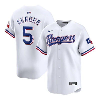 Texas Rangers Corey Seager Nike White Home Limited Player Jersey