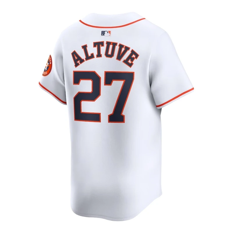 Houston Astros Jose Altuve Nike White Home Limited Player Jersey