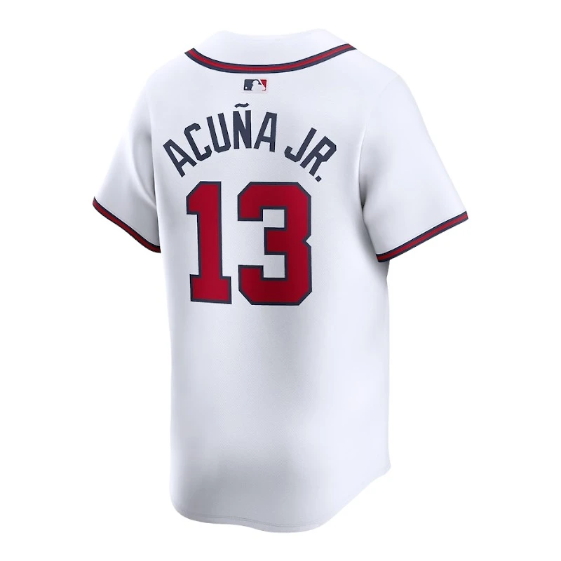 Atlanta Braves Ronald Acuna Jr Nike White Home Limited Player Jersey